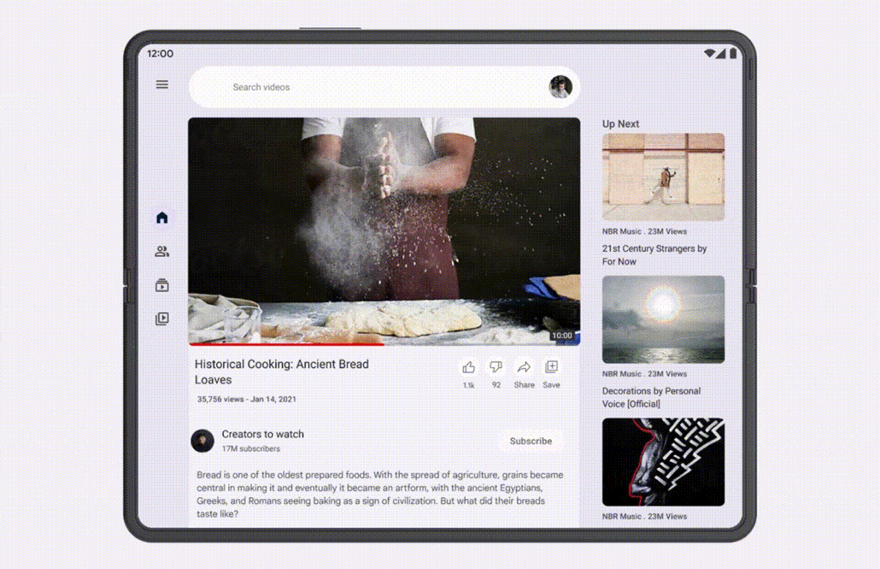 可折叠设计 UI 趋势