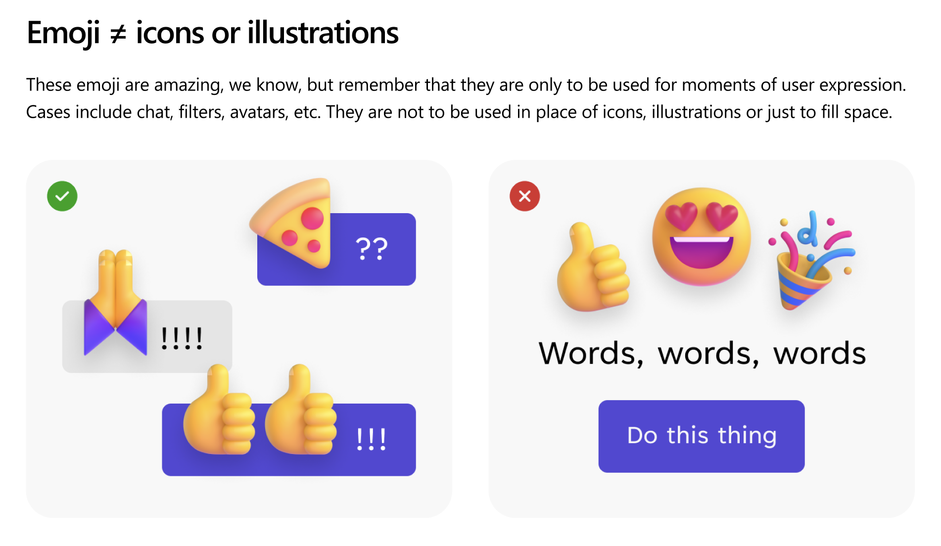 Fluent Emoji 开发文件使用场景