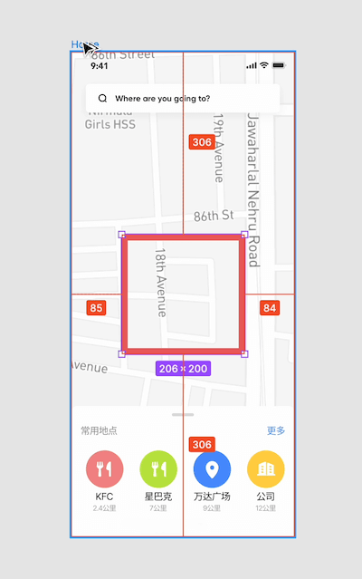 Figma教程11-地图滚动锚点定位链接
