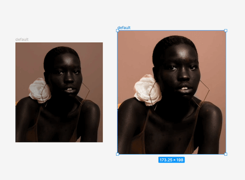 Figma教程13-自动布局悬停放大交互复制画框