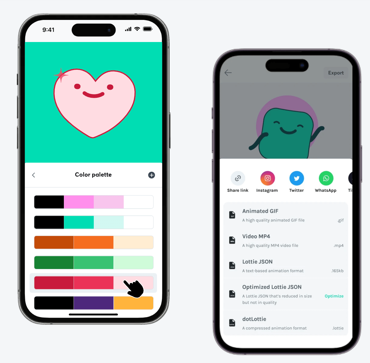 Lottie Files移动端APP上线