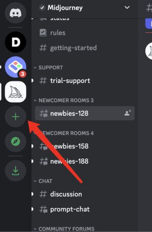 Midjourney新手入门2丨如何创建自己的服务器 Midjourney新手入门2丨如何创建自己的服务器