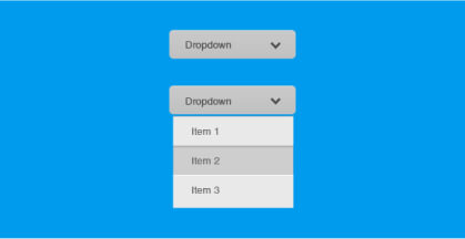 下拉菜单(Dropdown Menu) 下拉菜单(Dropdown Menu)