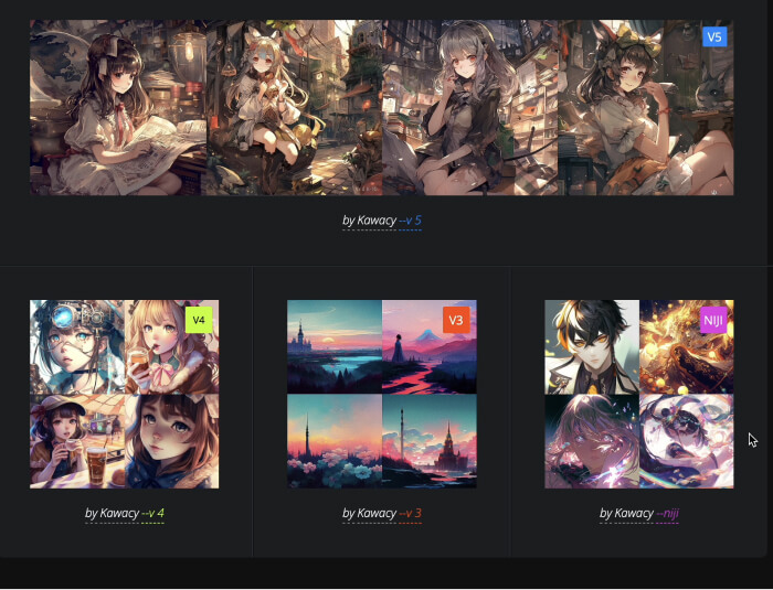 Midlibrary.io AI绘画风格参考网站 Midlibrary.io AI绘画风格参考网站