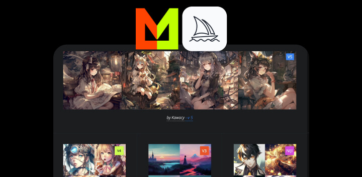 Midlibrary.io AI绘画风格参考网站