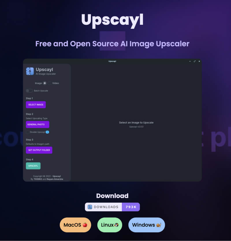 免费开源神器Upscayl放大图片 免费开源神器Upscayl放大图片