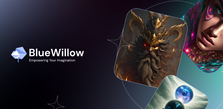 免费的AI绘画工具——Blue Willow.ai丨Midjourney平替2