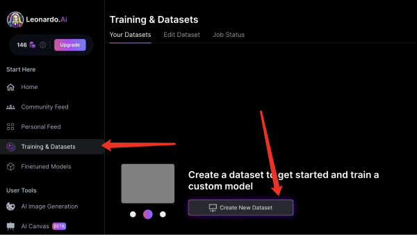 Leonardo.ai模型训练