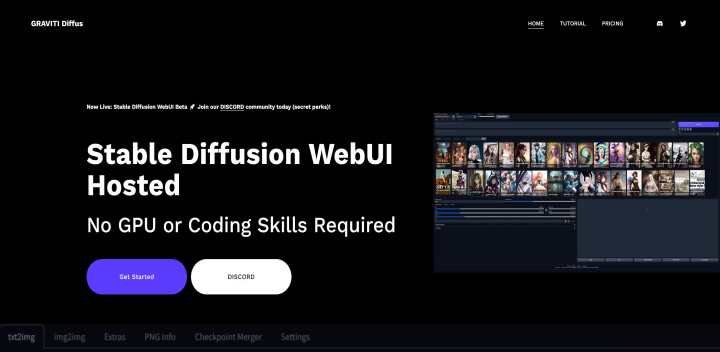 不会部署Stable diffusion？试试Graviti Diffus