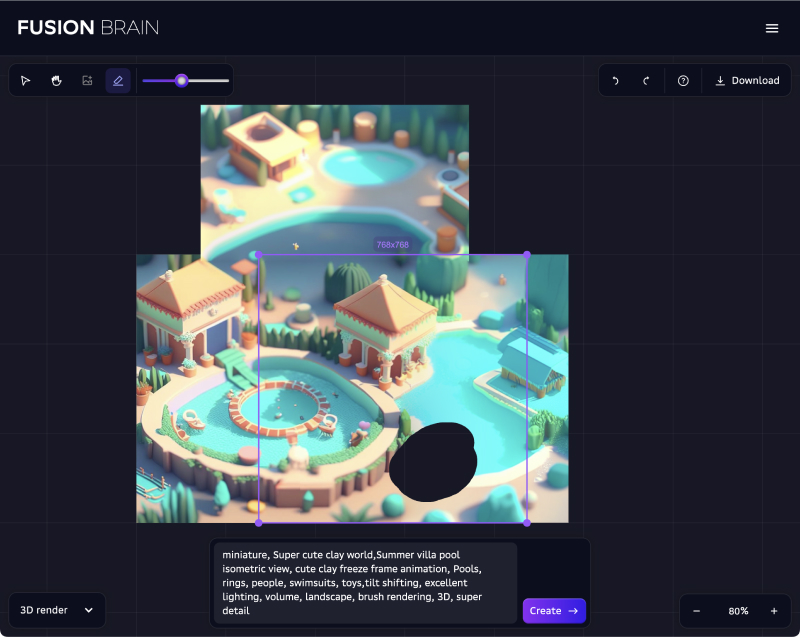 Kandinsky 2.1局部重绘 Kandinsky 2.1局部重绘