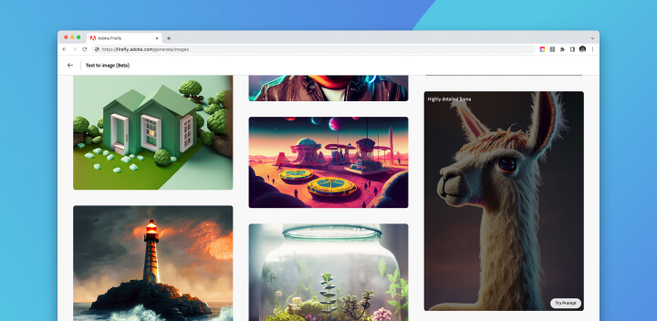 Adobe Firefly带来全新创作体验丨免费开放公测！