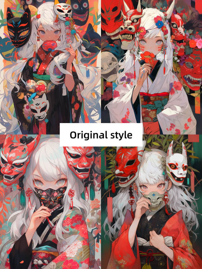 Midjourney Niji 5 original style