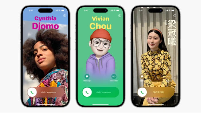 iOS 17-Contact Posters