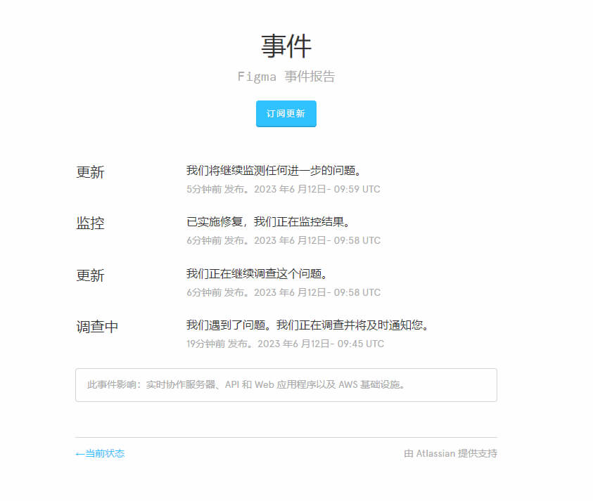 Figma 突发服务器故障！插件与社区暂时无法访问