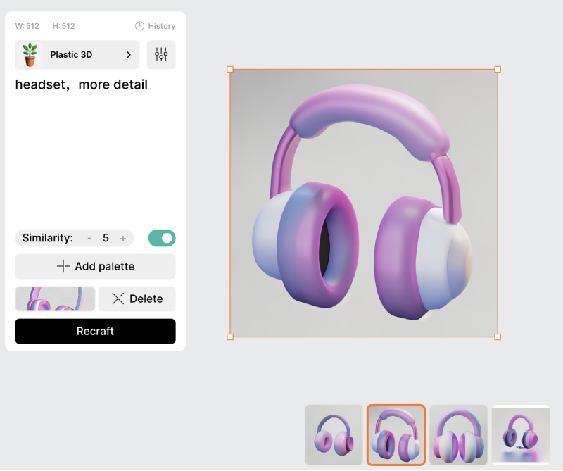 适合UI设计丨Recraft.ai输出矢量插图与3D插图的AI绘画平台3.png 适合UI设计丨Recraft.ai输出矢量插图与3D插图的AI绘画平台3.png