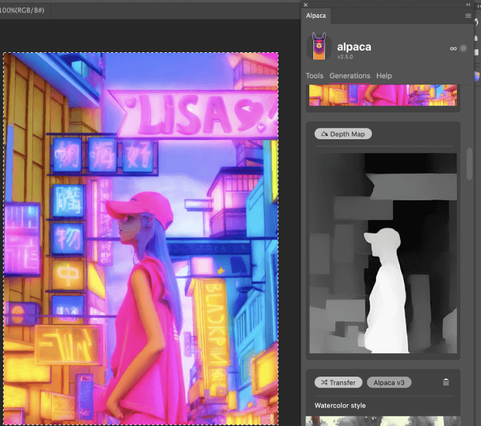 Alpaca推出Photoshop插件,Sketch功能精准实现线稿上色!2.png Alpaca推出Photoshop插件,Sketch功能精准实现线稿上色!2.png