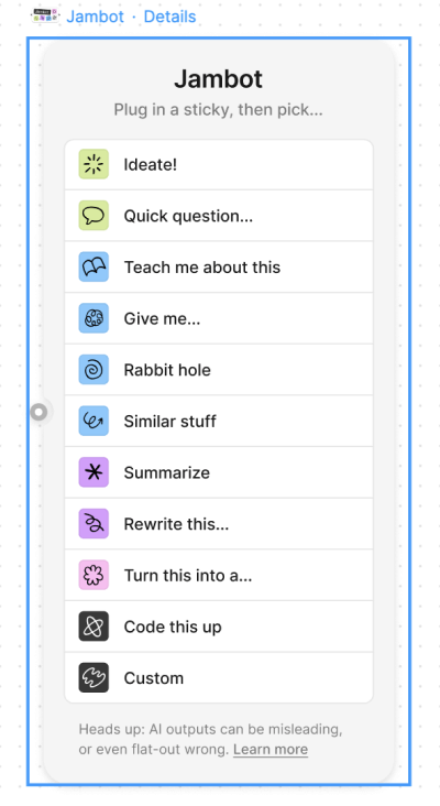 Figma推出Jambot,带来可视化的AI头脑风暴体验3.png
