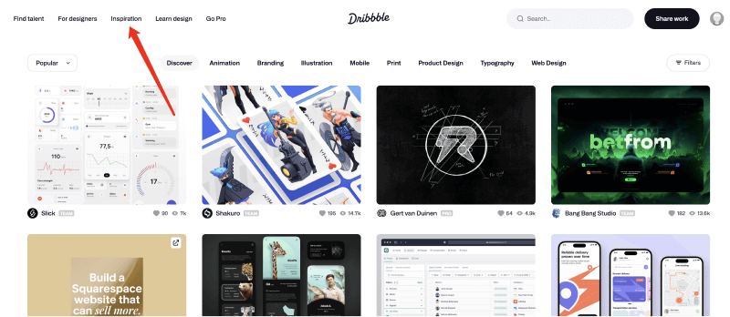 Dribbble定位大调整,设计行业的 LinkedIn.png