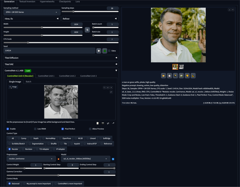 ControlNet 1.1.4新增recolor和IP Adapter开启无限创意!7.png ControlNet 1.1.4新增recolor和IP Adapter开启无限创意!7.png