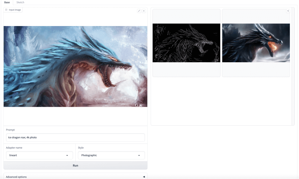 腾讯ARC推出T2I-adapter XL的官方demo1.png