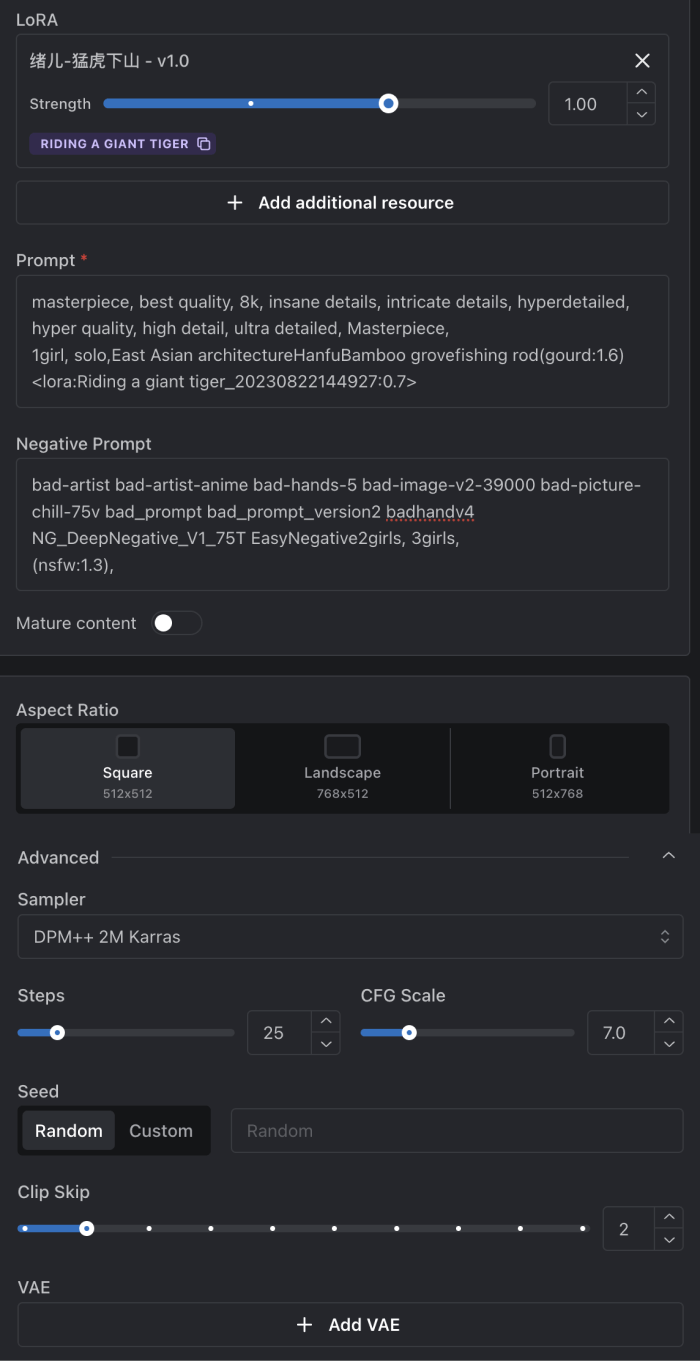 Civitai推出免费在线SD绘图生成器丨新手友好6.png Civitai推出免费在线SD绘图生成器丨新手友好6.png