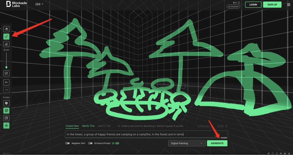 Skybox助你创造惊艳3D场景丨涂鸦生成360°全景图像2.png Skybox助你创造惊艳3D场景丨涂鸦生成360°全景图像2.png
