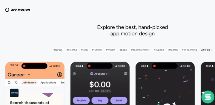 Appmotion动效灵感库丨一站集结UI动效参考2.jpg