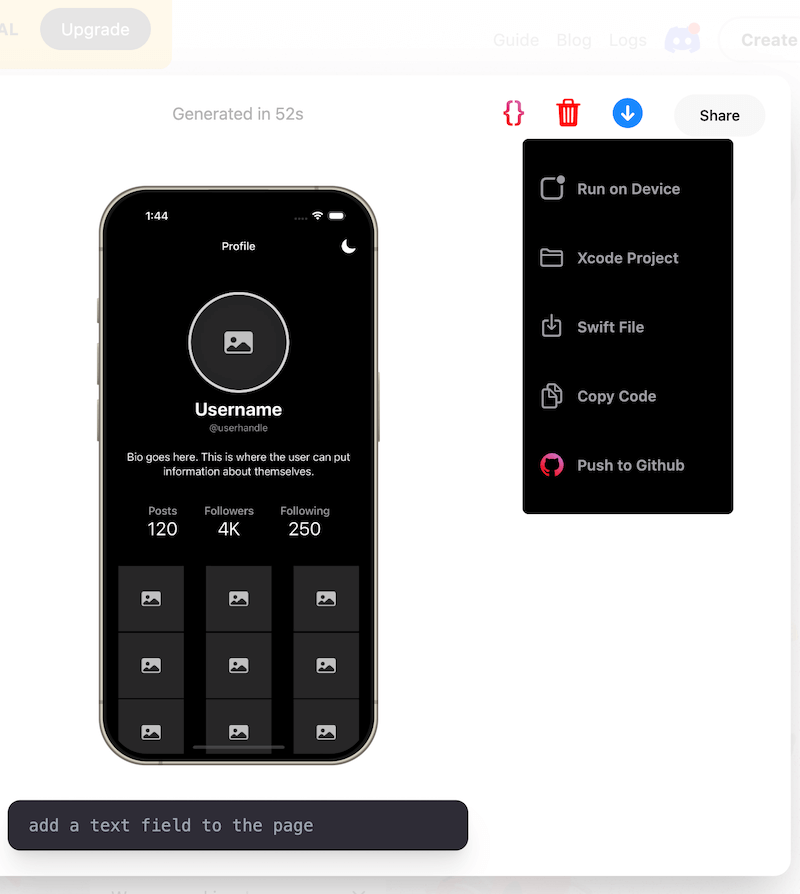 Trace AI丨不需要写代码又可以搞定APP UI8.png Trace AI丨不需要写代码又可以搞定APP UI8.png