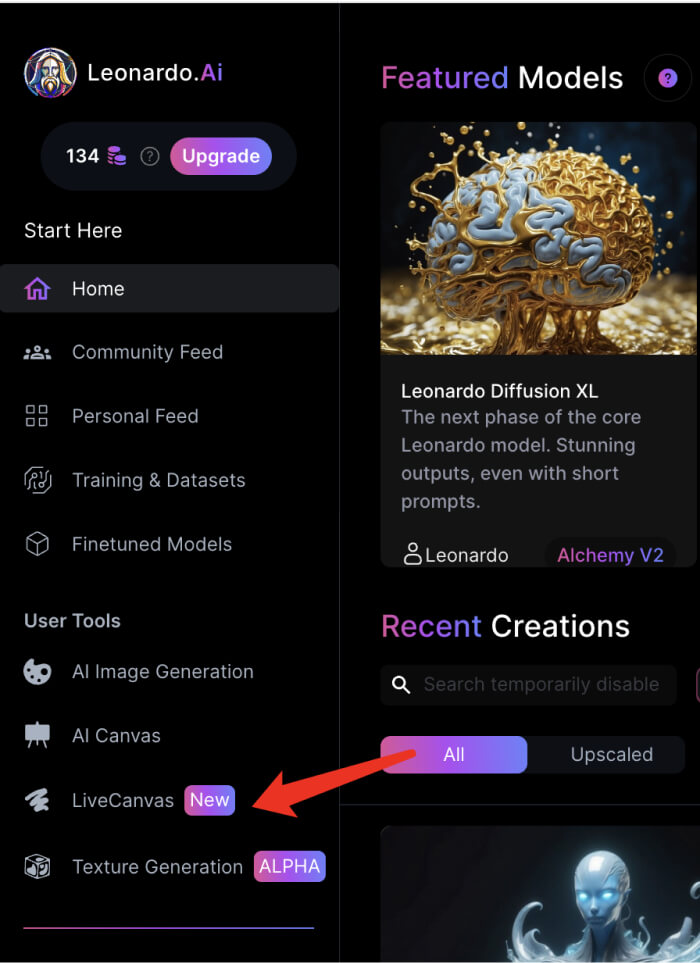 Leonardo AI推出 Live Canvas实时成像功能！2.jpg