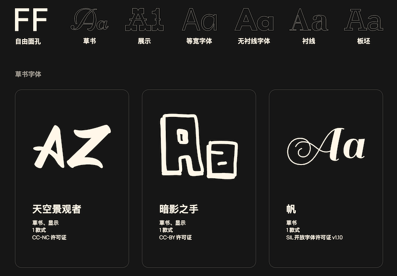 Free Faces Gallery丨设计师们的免费英文字体宝库1.png