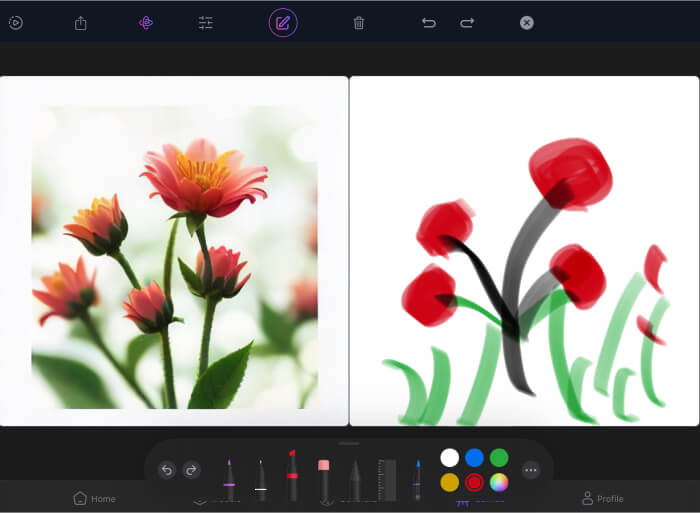 免魔法!Leonardo.ai iPad应用新增实时绘图功能6.jpg 免魔法!Leonardo.ai iPad应用新增实时绘图功能6.jpg