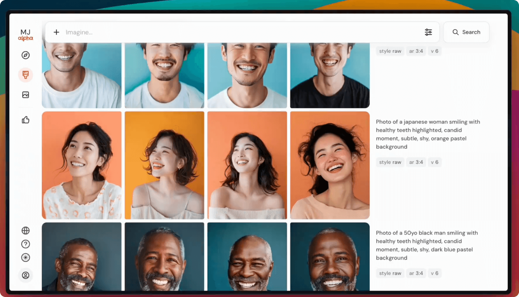 Midjourney V6更新啦！开放平移丨缩放丨局部修复3.png