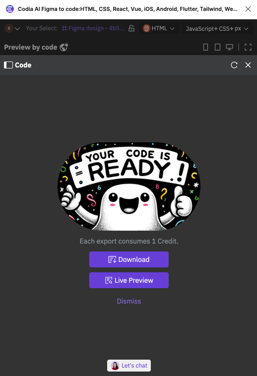 Figma插件Codia AI Code丨一键设计稿转代码8.png