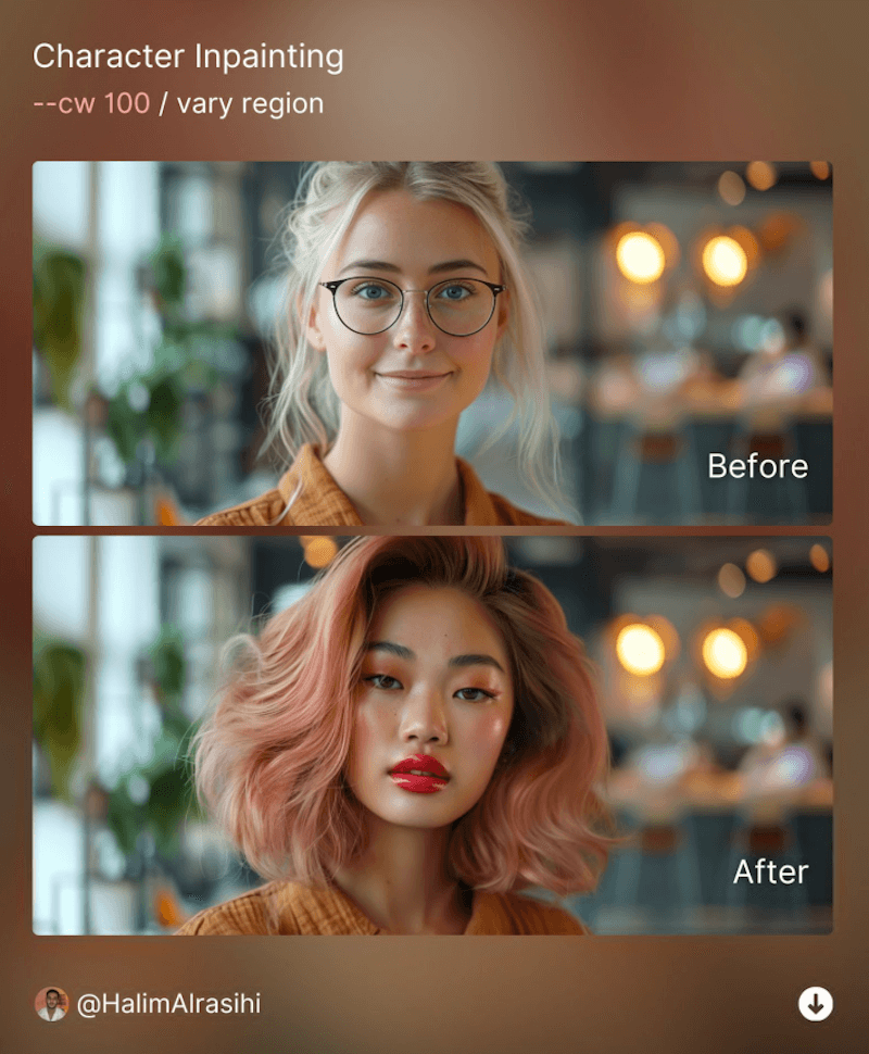 Midjourney 角色一致性工作流丨角色参考功能详解7.png