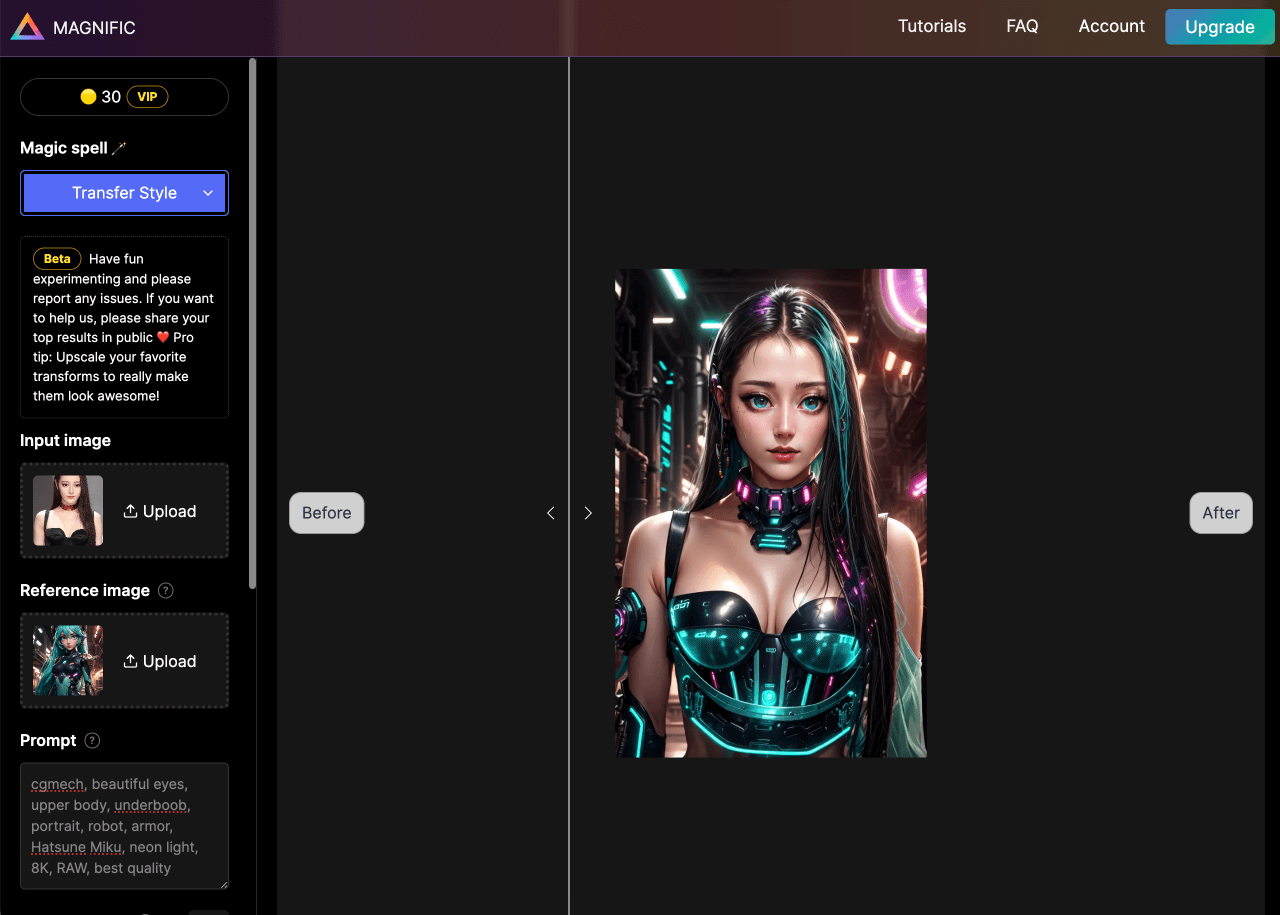Magnific AI风格迁移功能详细教程！5.png