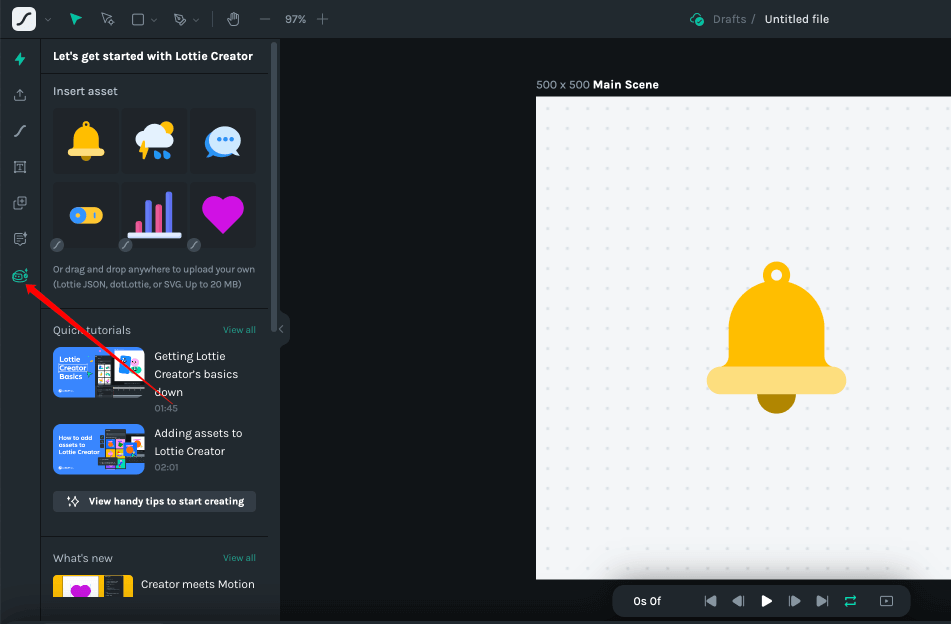 Lottie Creator上线Motion Copilot功能丨文本生成动画_5.png Lottie Creator上线Motion Copilot功能丨文本生成动画_5.png