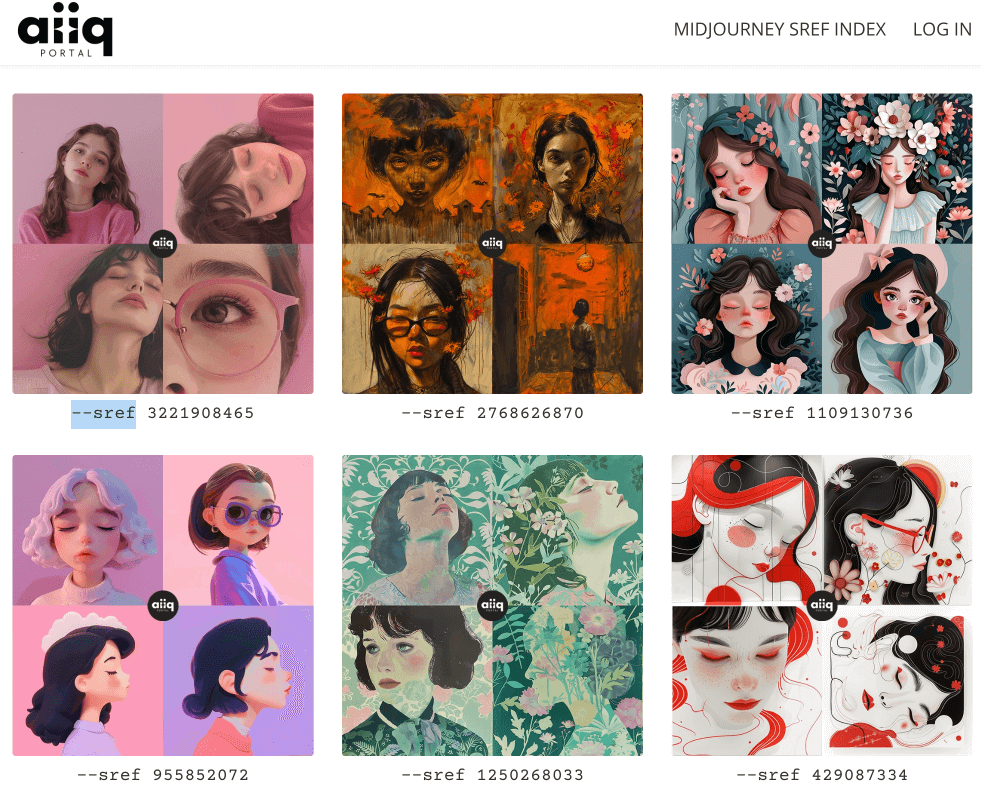AIIQ Portal丨Midjourney风格参考代码库社区_3.png