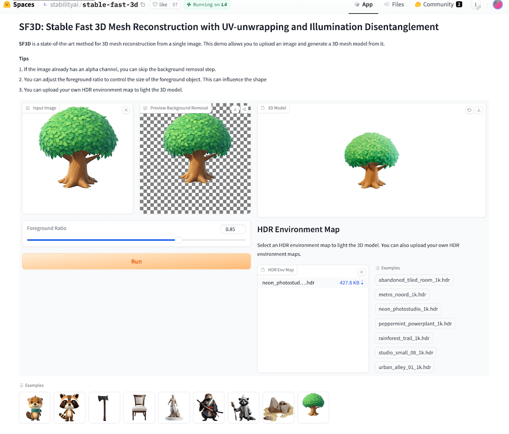 Stability AI推出Stable Fast 3D丨0.5秒生成3D模型.png