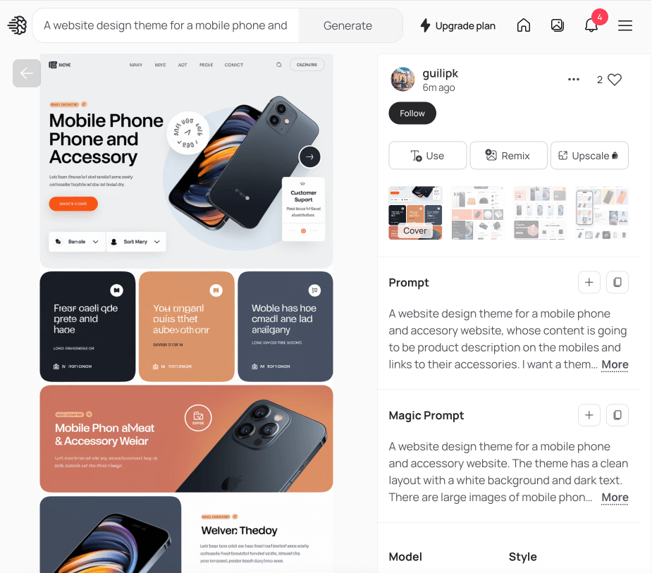 Ideogram 发布2.0版本丨能力增强可生成海报、网页设计_6.png