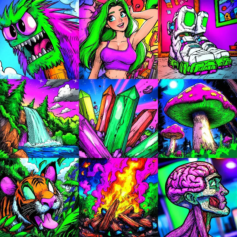 @gnrlyxyz Cartoon inspired sketches --sref 2120511725 --p dg2k8.webp