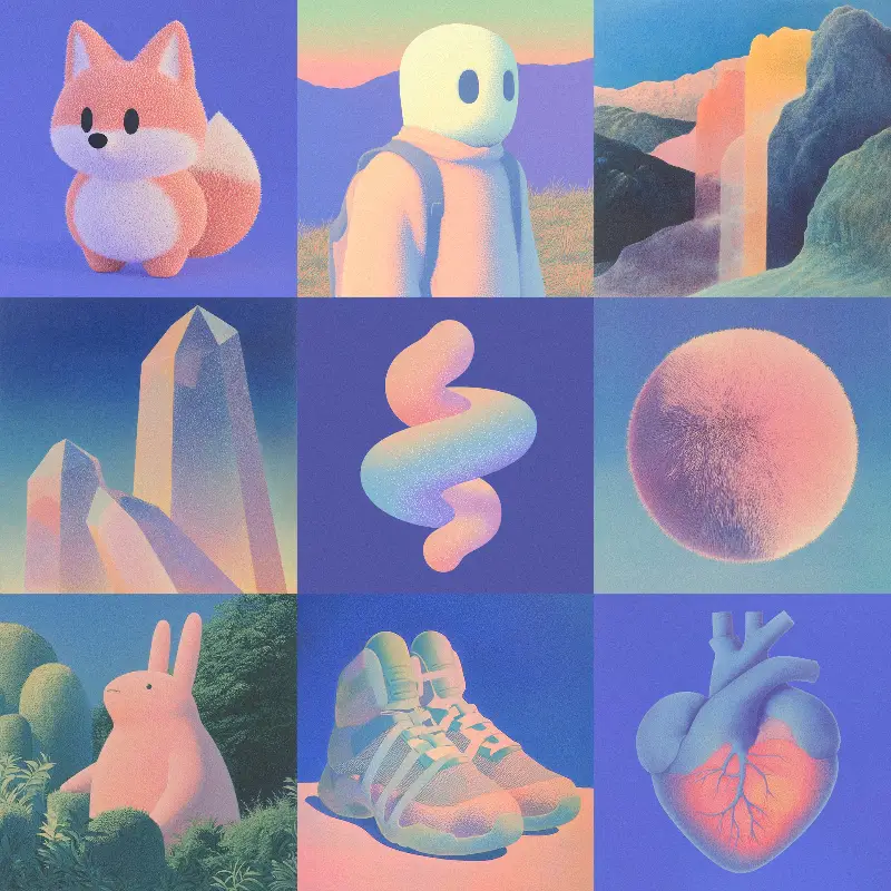 @gnrlyxyz Pastel toned and risograph inspired play with --sw fo.webp