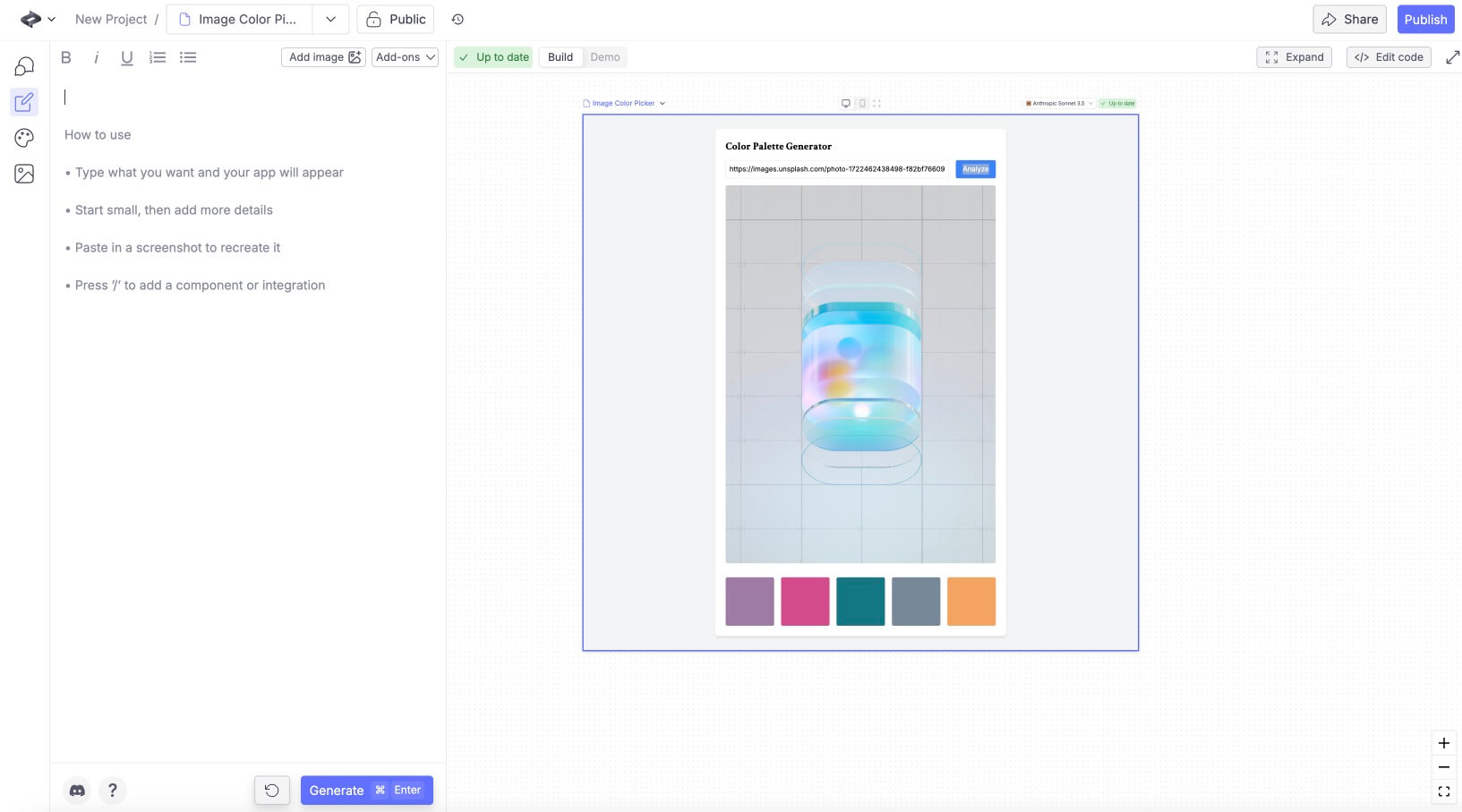 生成式UI开发神器丨使用 Create.xyz 快速创建应用程序_11.jpg 生成式UI开发神器丨使用 Create.xyz 快速创建应用程序_11.jpg