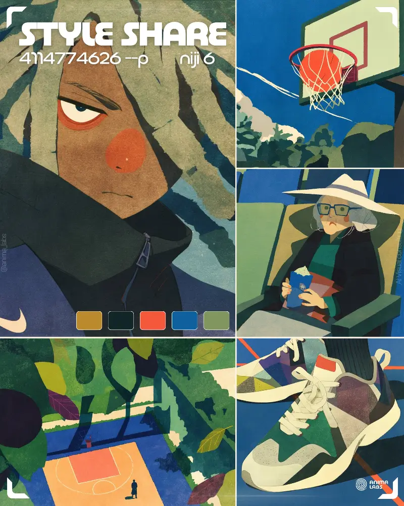 @Anima_Labs STYLE SHARENew discovery  a very special Niji style.webp