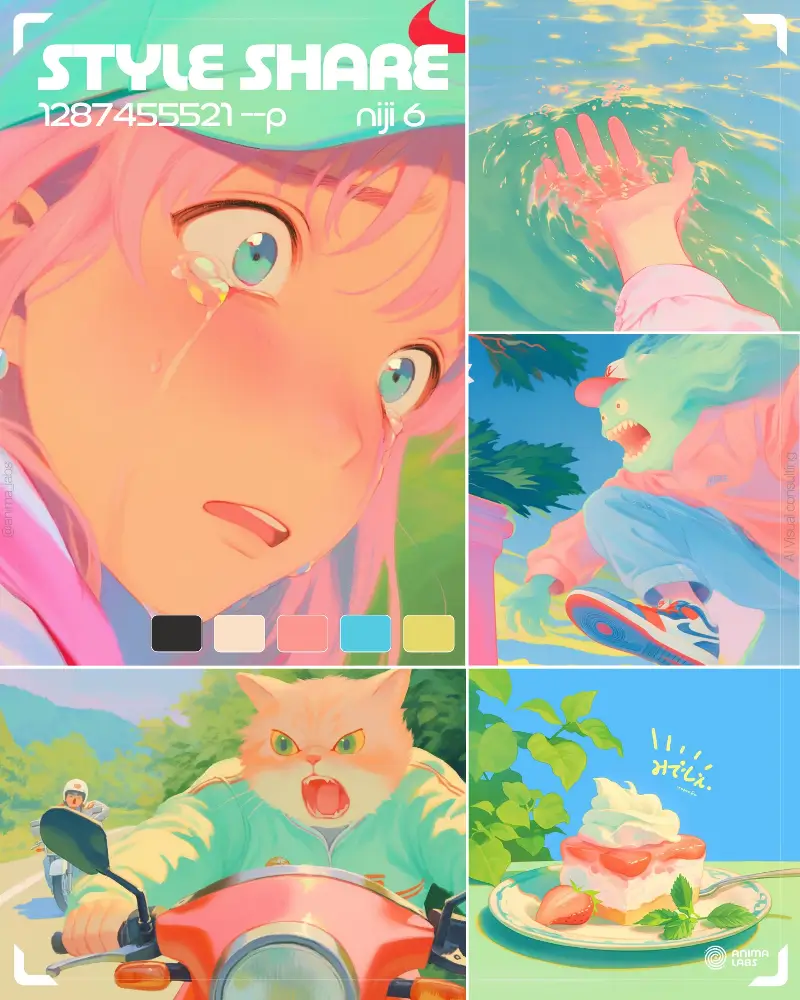@Anima_Labs STYLE SHARE New Niji style unlocked, bursting with.webp