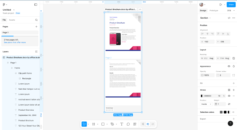 用 office.to.design 轻松导入 Word 文档到 Figma_2.png 用 office.to.design 轻松导入 Word 文档到 Figma_2.png