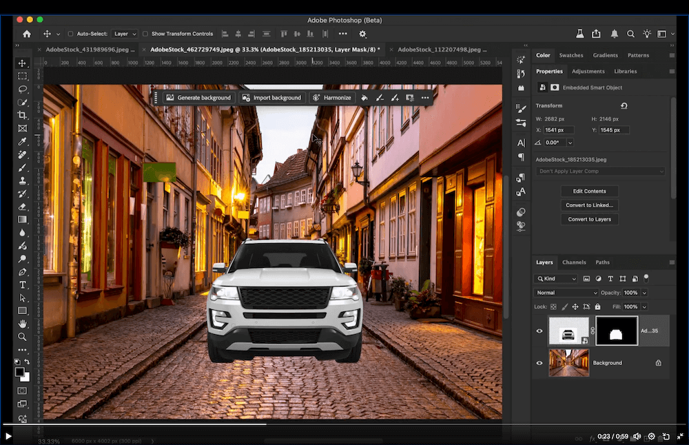 Adobe Photoshop 测试版发布“Harmonize”功能助力图像合成_1.png Adobe Photoshop 测试版发布“Harmonize”功能助力图像合成_1.png