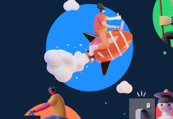 免费商用的Sally3D插画包下载！