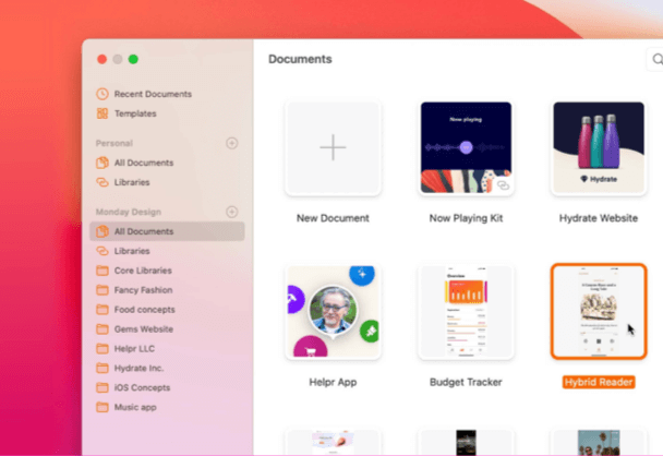 Sketch 70版本 UI更新，与BigSur高度融合
