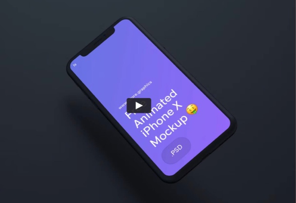 免费iPhone动态样机mockup展示样机模型