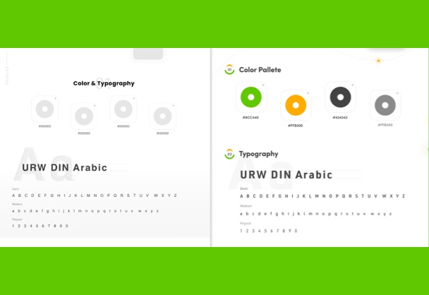 免费BehanceUI设计界面作品展示模板作品集